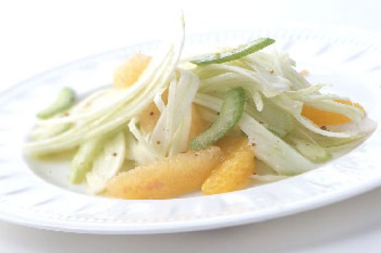Citrus, Celery, and Shaved Fennel Salad