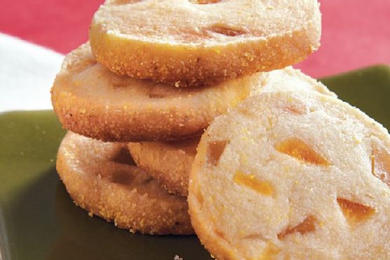 Citrus Cornmeal Shortbread