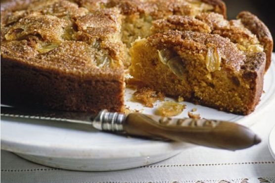 Citrus grape cake
