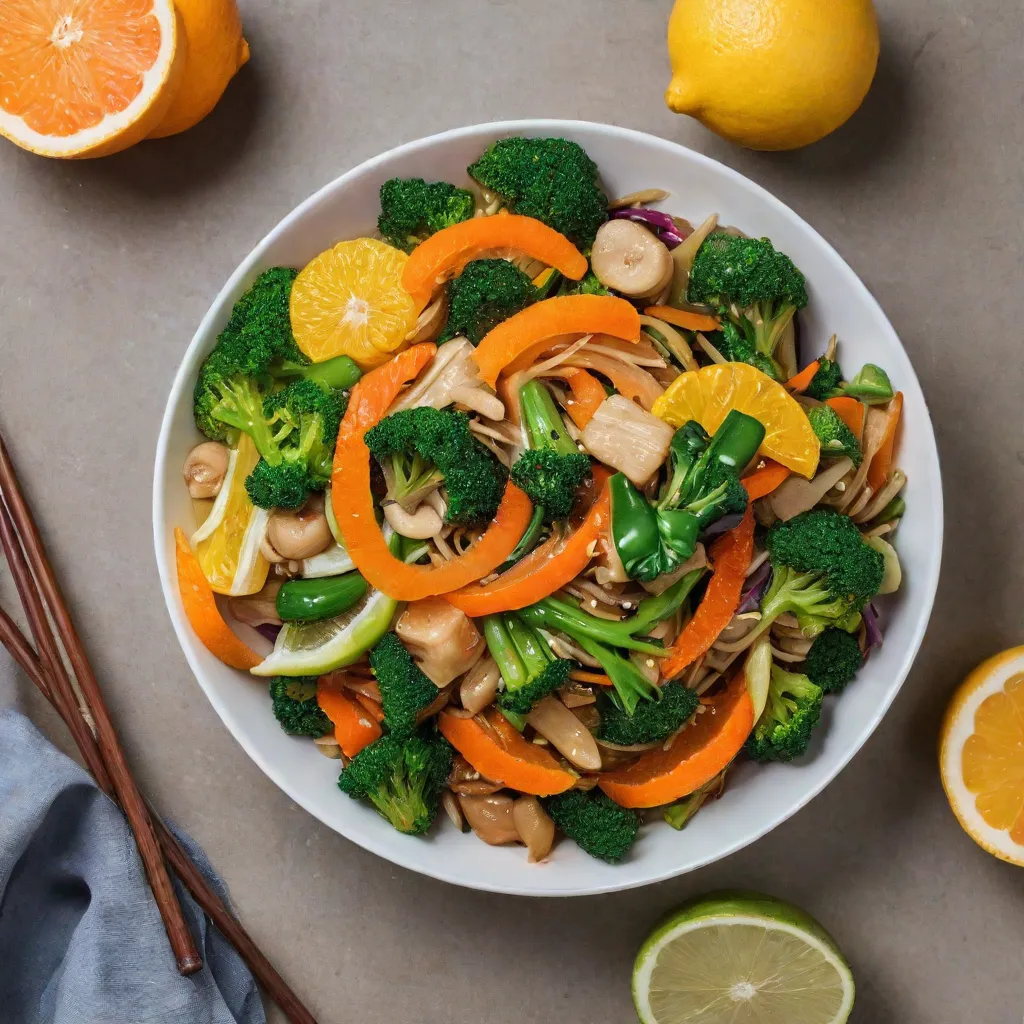 Citrus Veggie Stir-Fry