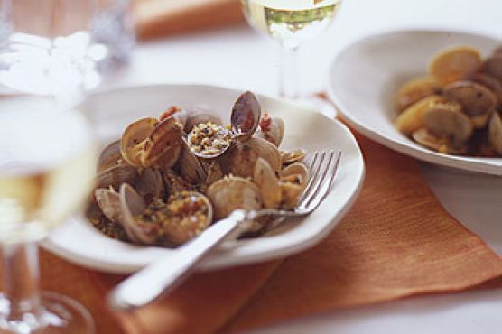Clams Oreganata
