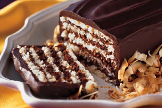 Coconut-Chocolate Marjolaine