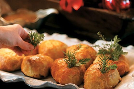 Coffee-Crusted Beef Wellingtons