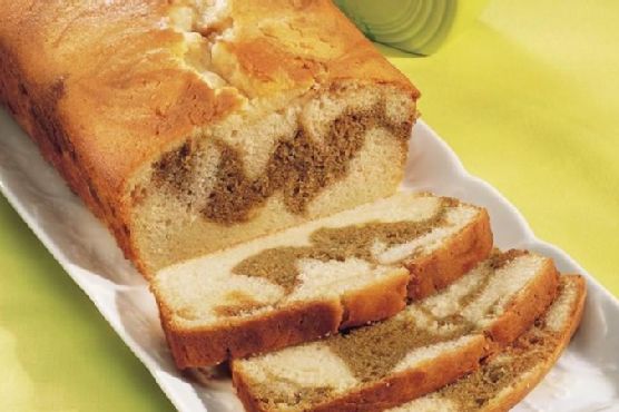 Coffee Swirl Yogurt Cake