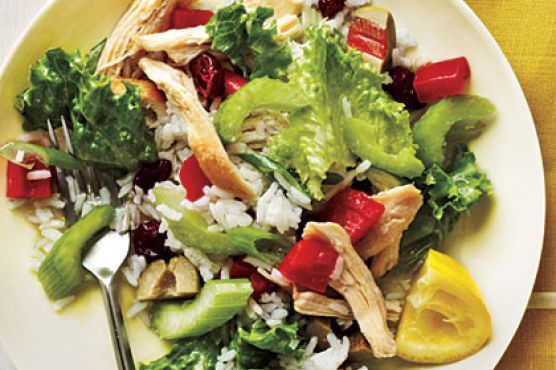 Cold Chicken and Rice Salad