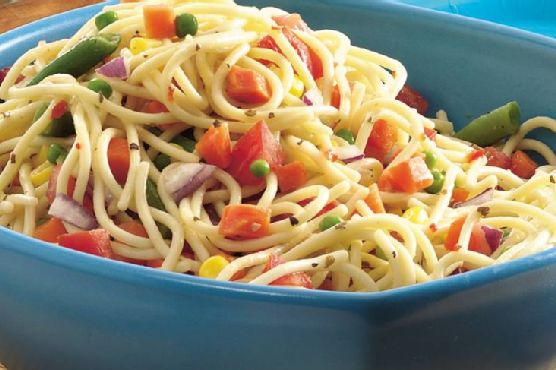 Confetti Spaghetti Salad