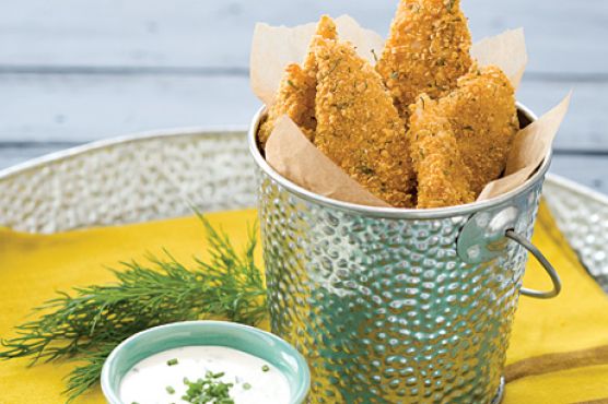Cornflake-Crusted Chicken Tenders