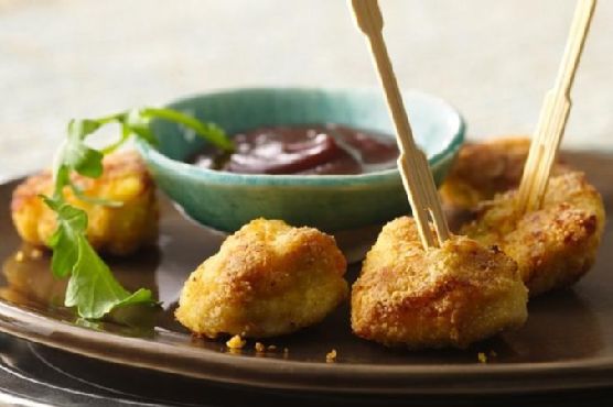 Cornmeal-Coated Chicken Bites