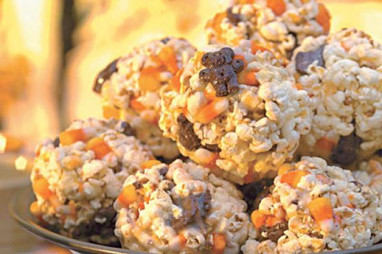 Corny Candy Popcorn Balls