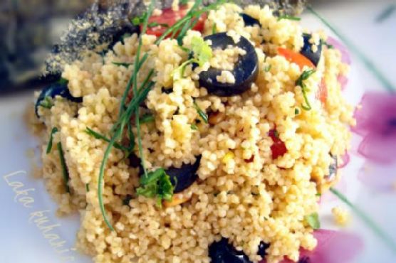 Couscous with olives