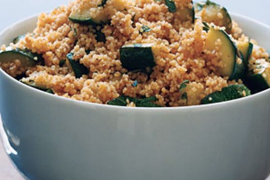 Couscous with Spiced Zucchini