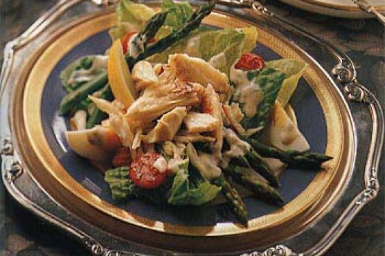 Crab Salad with Sun-Dried Tomato Louis Dressing