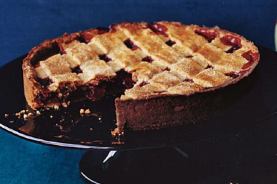 Cranberry Almond Crostata