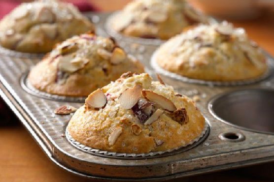 Cranberry Almond Granola Muffins