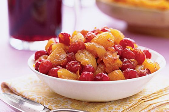 Cranberry-and-Apricot Chutney