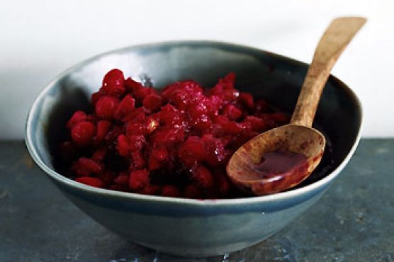 Cranberry, Apple, and Walnut Conserve