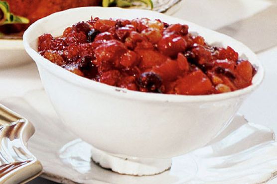 Cranberry-Apricot Chutney