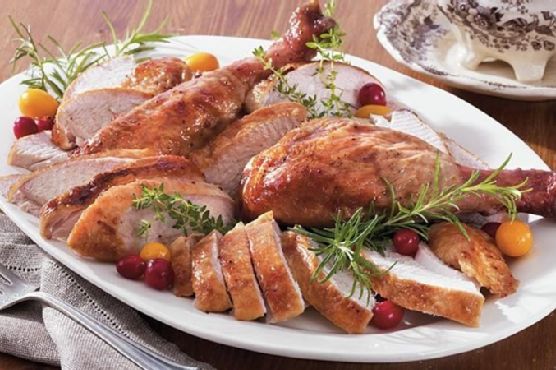 Cranberry-Orange Glazed Turkey