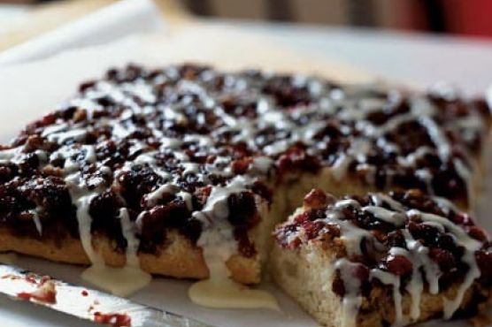 Cranberry Upside-Down Coffee Cake