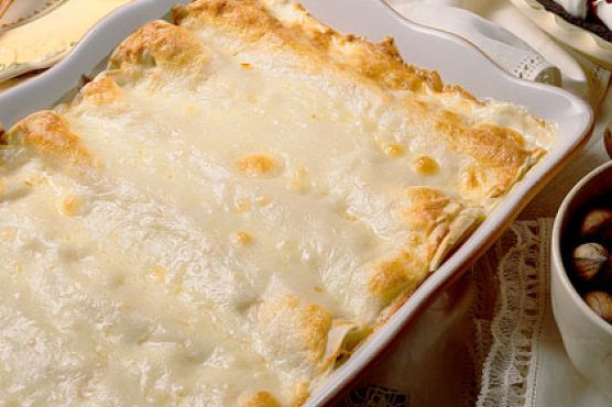 Creamy Chicken Enchiladas