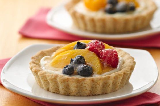 Creamy Fruit Tarts