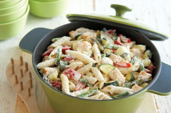 Creamy Pasta Primavera