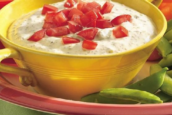 Creamy Pesto Dip
