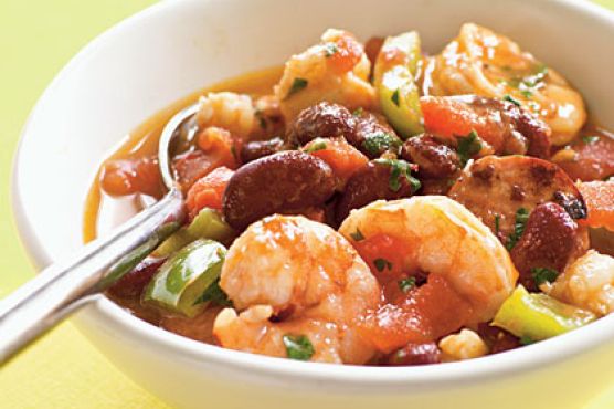 Creole Shrimp and Sausage Stew