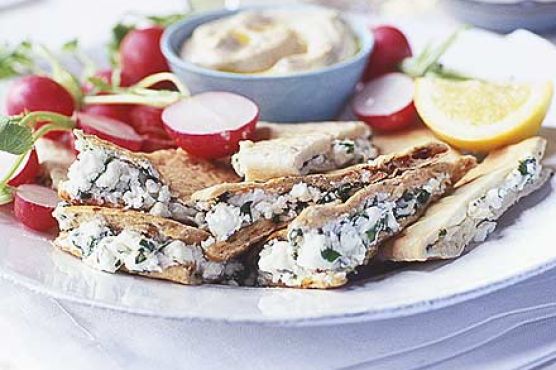 Crisp feta nibbles