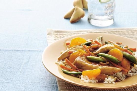 Crunchy Asian Chicken and Vegetables