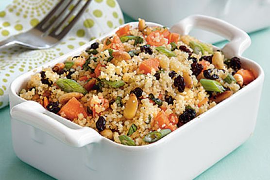 Crunchy Couscous Salad with Currants and Mint