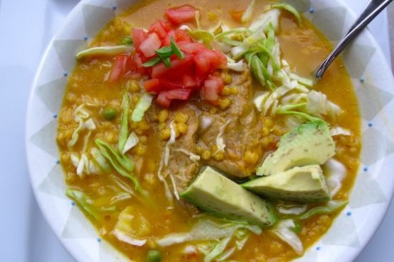 Cuchuco de Cebada (Colombian-Barley and Pork Soup)