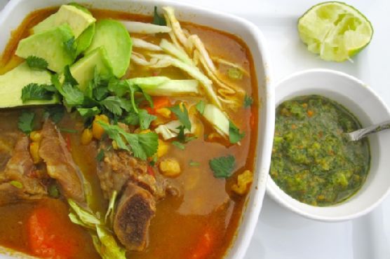 Cuchuco de Maíz (Pork and Hominy Corn Colombian Soup)
