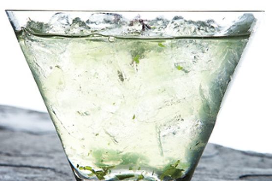 Cucumber-Aloe Cocktail