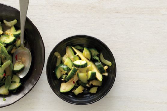 Cucumber and Avocado Salad