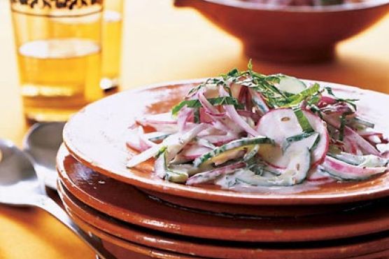 Cumin-Mint Raita Salad