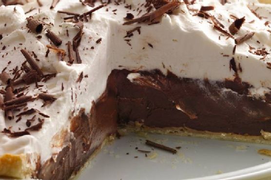 Dark Chocolate Stout Cream Pie
