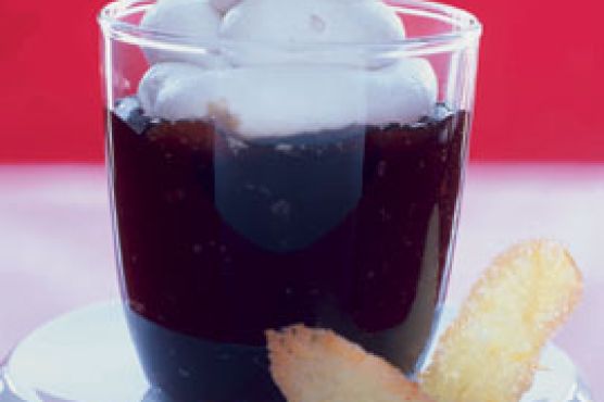 Dark-Roast Coffee Gelée