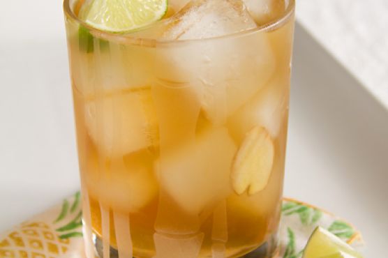 Dark & Stormy Cocktail