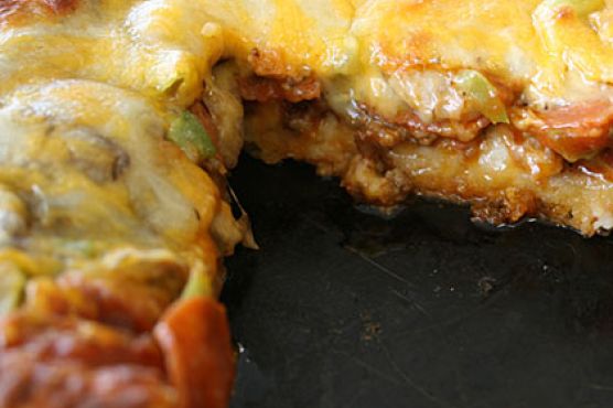 Deep-Dish Skillet Pizza