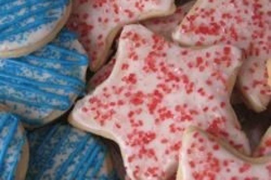 Delilah's Frosted Cut-Out Sugar Cookies