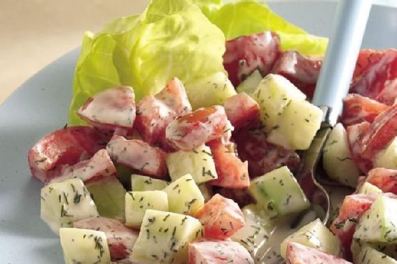 Dilled Cucumber-Tomato Salad