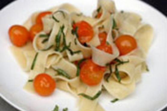 Dinner Tonight: Babbo's Sun Gold Tomato Pasta
