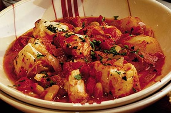 Dishy fish chowder