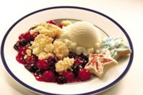 Double-Berry Crisp
