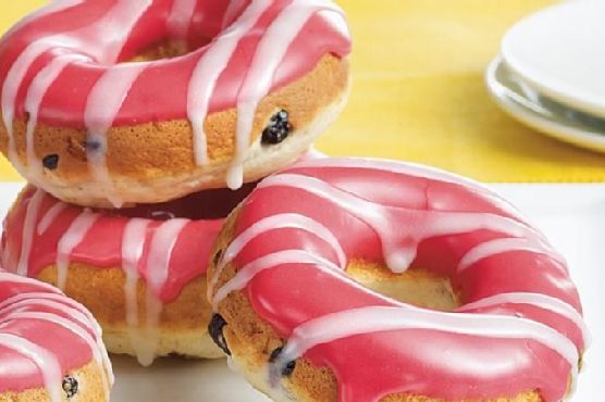 Double Berry Doughnuts