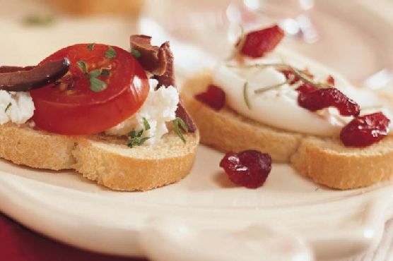 Double Cheese Bruschetta