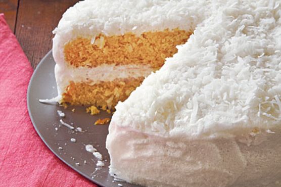 Double-Coconut Cake