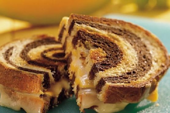 Double-Decker Grilled Cheese Sandwiches