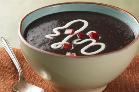 Dutch Oven Black Bean Soup